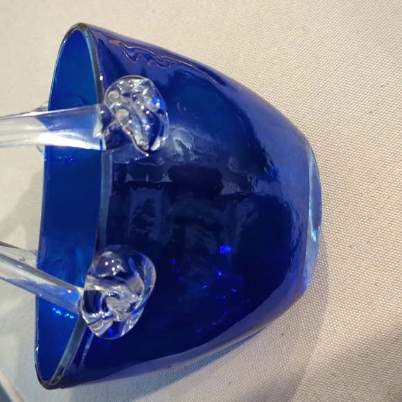 Murano Millefio Italian Art Blown Glass Hat 8x8 & Handbag 8x6 Set - Picture 12 of 16